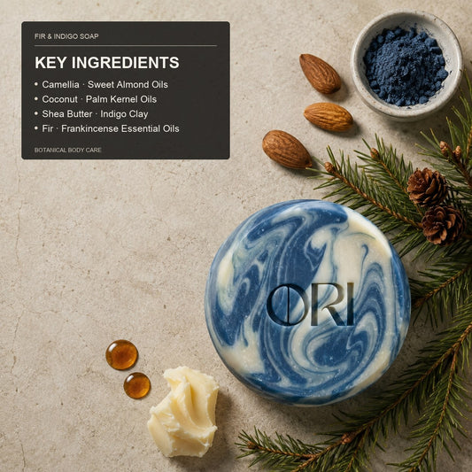 Fir Swirl Handcrafted Soap