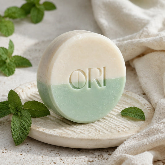 Peppermint & Goat Milk Handcrafted Bath Soap Bar