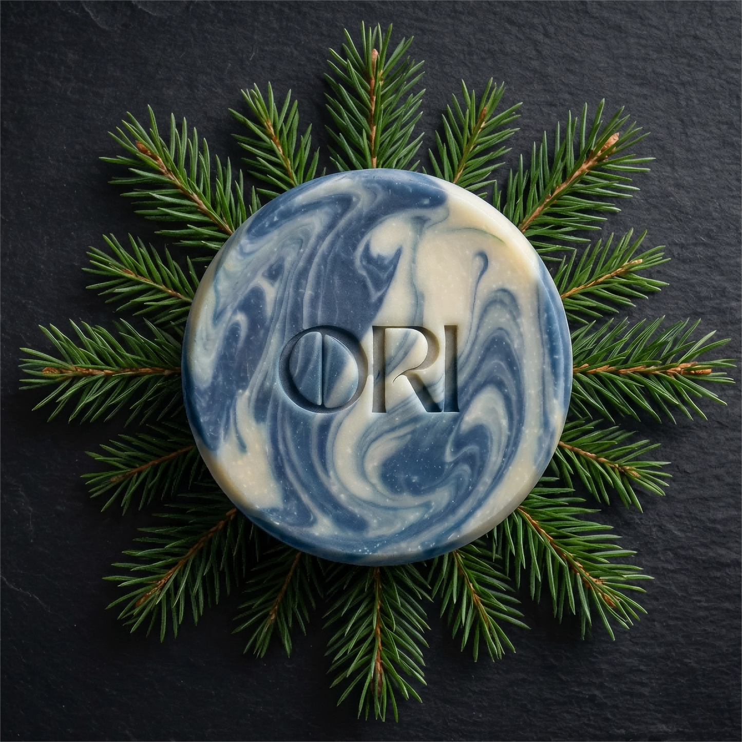 Fir Swirl Handcrafted Soap