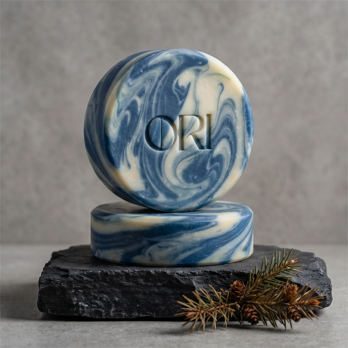 Fir Swirl Handcrafted Soap