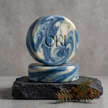 Fir Swirl Handcrafted Soap