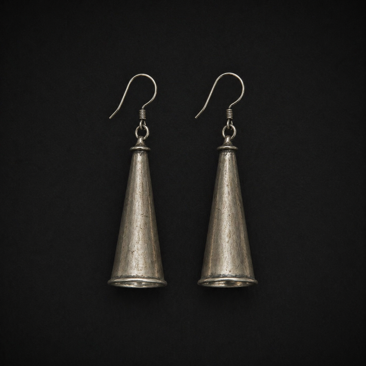 Hand-Forged Miao Silve Conical Pendant