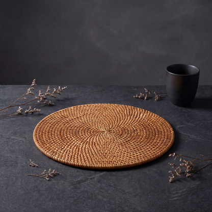 Hlai Handwoven Rattan Mat｜Heat Resistant Mat