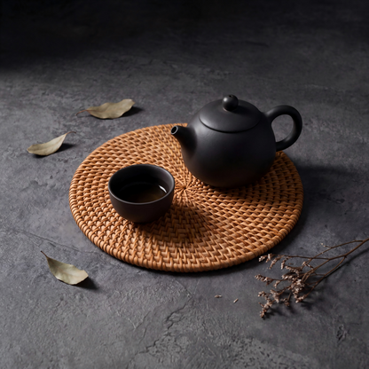 Hlai Handwoven Rattan Mat｜Heat Resistant Mat
