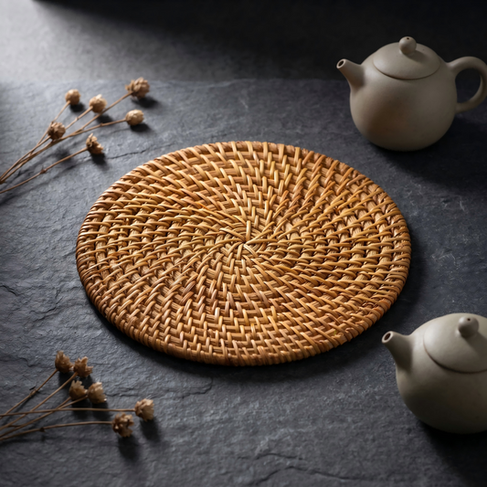 Hlai Handwoven Rattan Mat｜Heat Resistant Mat