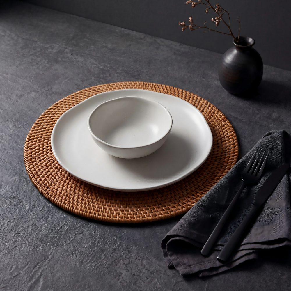 Hlai Handwoven Rattan Mat｜Heat Resistant Mat