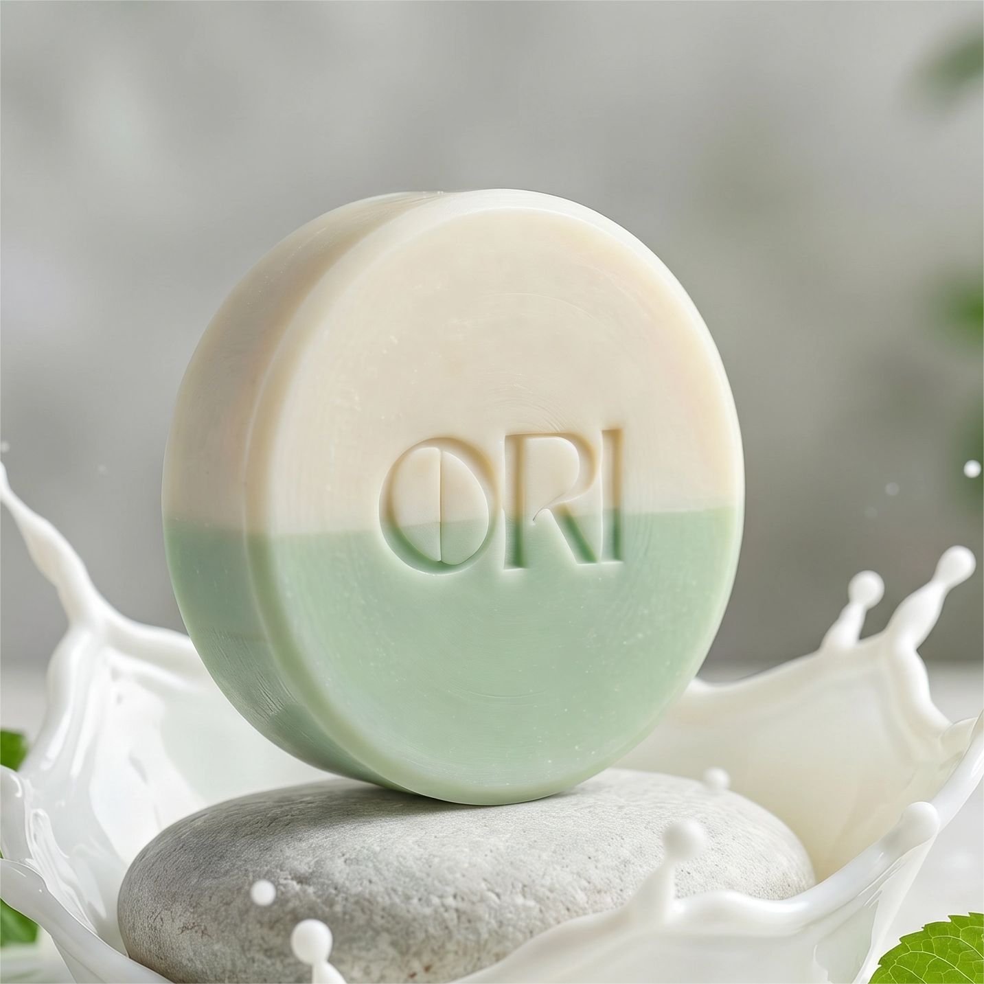 Peppermint & Goat Milk Handcrafted Bath Soap Bar