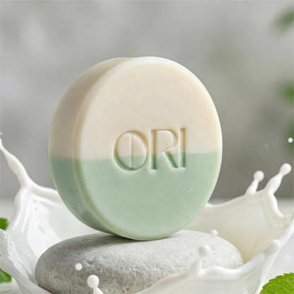 Peppermint & Goat Milk Handcrafted Bath Soap Bar