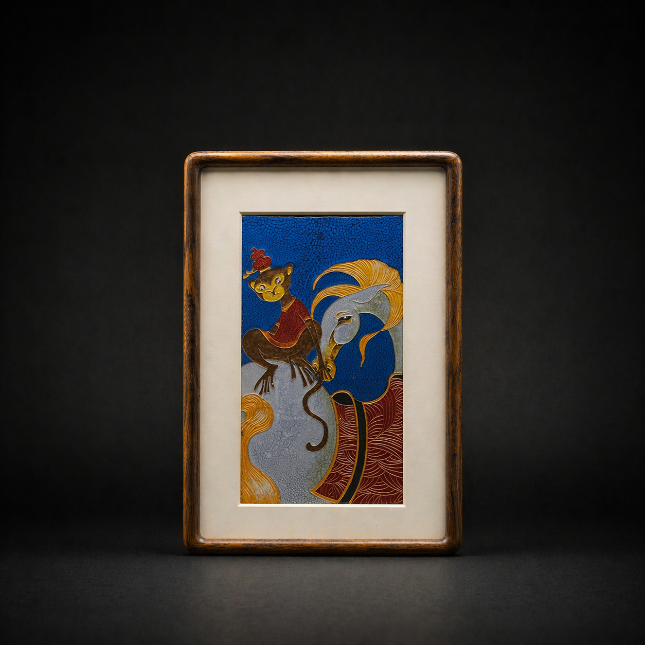 Cloisonné Zodiac Art Frame – Handmade Enamel Decorative Wall & Table Display | Orithing