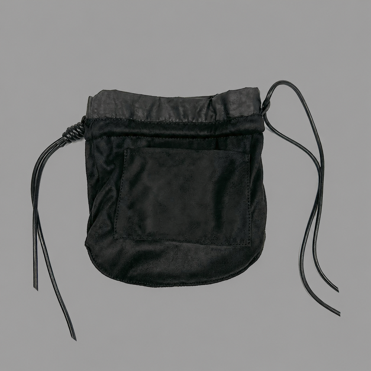 Xiangyun Silk Drawstring Fortune Bag – Mulberry Silk Crossbody Bucket Bag | Orithing