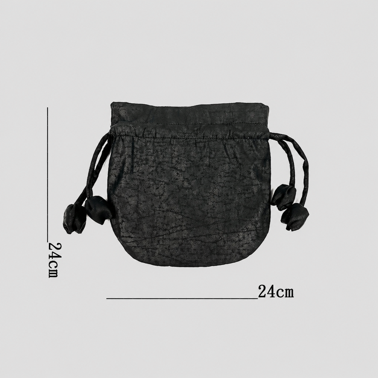 Xiangyun Silk Drawstring Fortune Bag – Mulberry Silk Crossbody Bucket Bag | Orithing