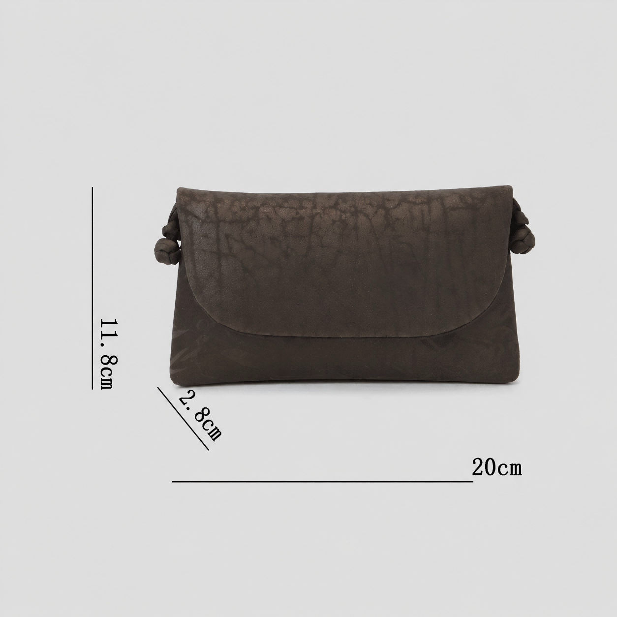 Xiangyun Silk Crossbody Bag – Embroidered Floral & Crackle Pattern Phone Bag | Orithing