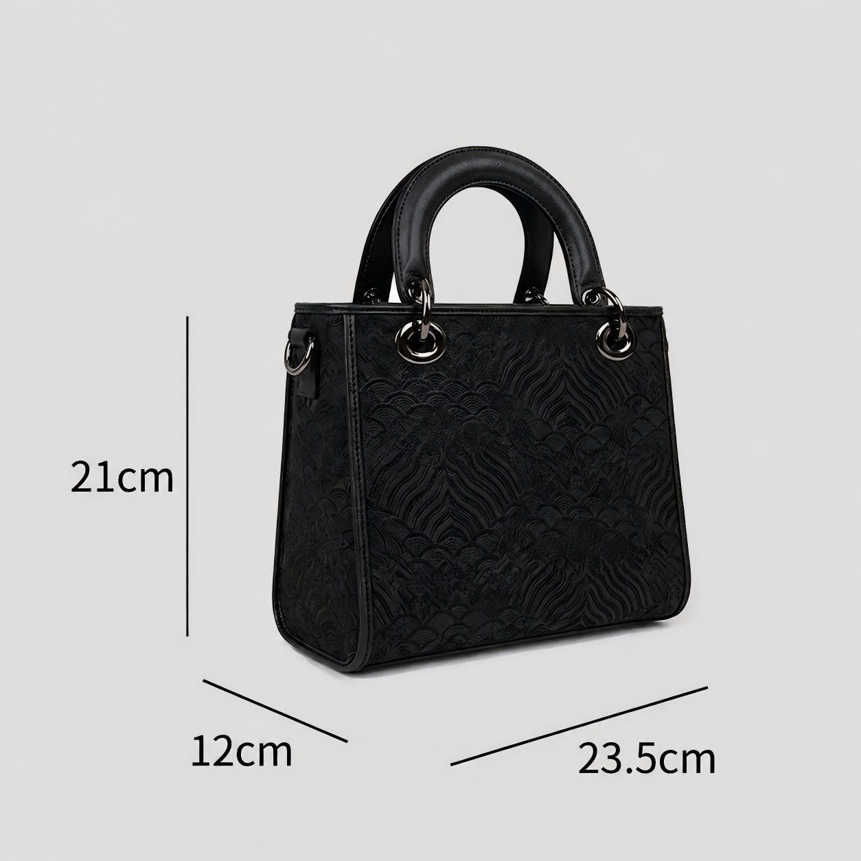 Yunjin Brocade Top Handle Bag – Chinese Silk Handbag with Structured Design | Orithing