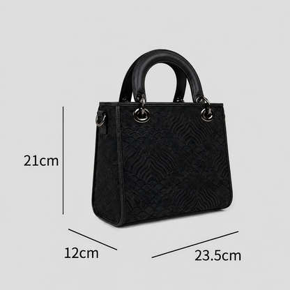 Yunjin Brocade Top Handle Bag – Chinese Silk Handbag with Structured Design | Orithing